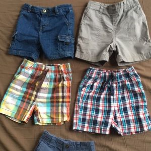 6 shorts lot bundle for 18 months boy
